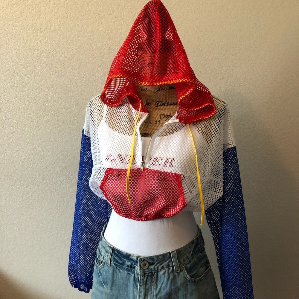 Mesh Crop Jacket - Picture 6 of 8